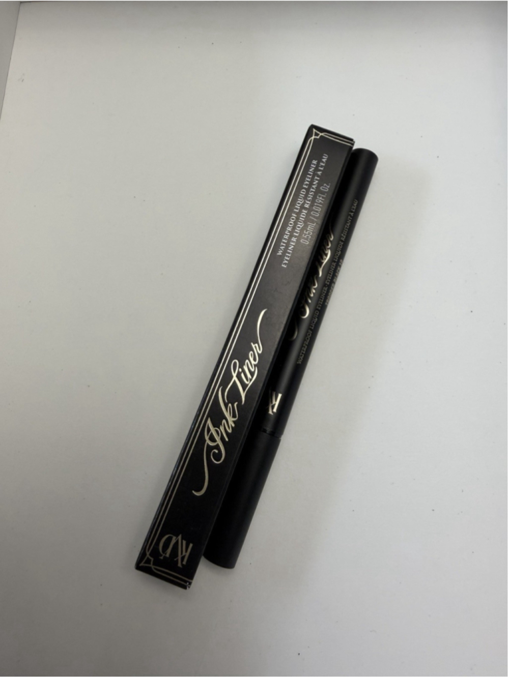 KVD Tattoo Liner Waterproof Liquid Eyeliner Trooper Black 10 Full Size 0.55 mL